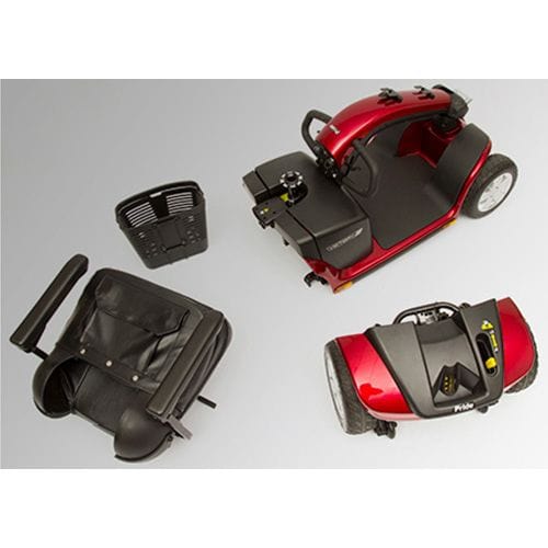 Pride Victory 10 4 - Wheel Scooter (10" tires) - American Homecare Direct