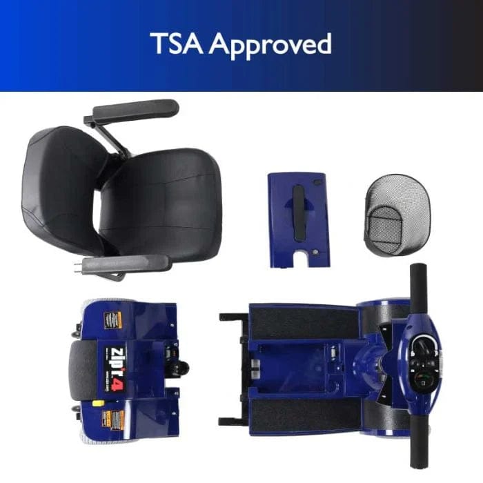 American Homecare Direct  Zip'r 4-Wheel Compact Scooter