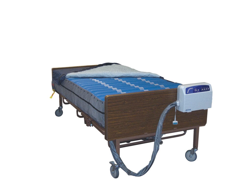Drive Medical Drive Medical Med-Aire Plus 10″ Bariatric Alternating Pressure and Low Air Loss Mattress System