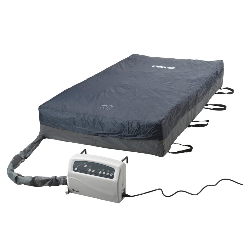 Drive Medical Drive Medical Med-Aire Plus 10″ Bariatric Alternating Pressure and Low Air Loss Mattress System