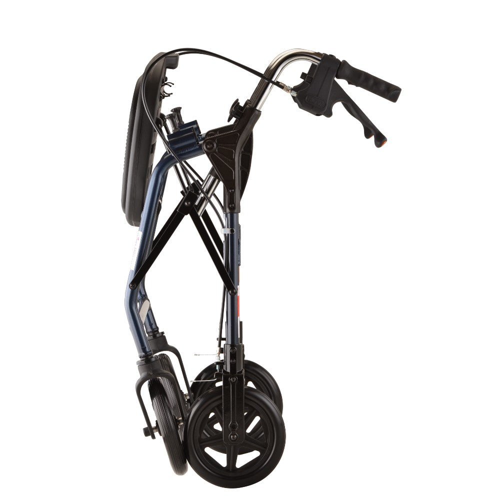 Nova Mighty Mack Heavy Duty Rollator Walker, 500 lb Weight Capacity - American Homecare Direct