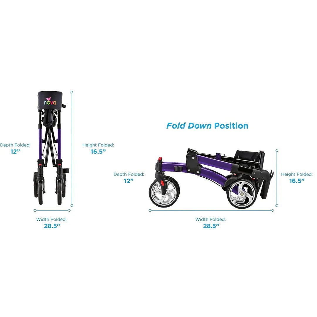 Nova Monarch Rollator - American Homecare Direct