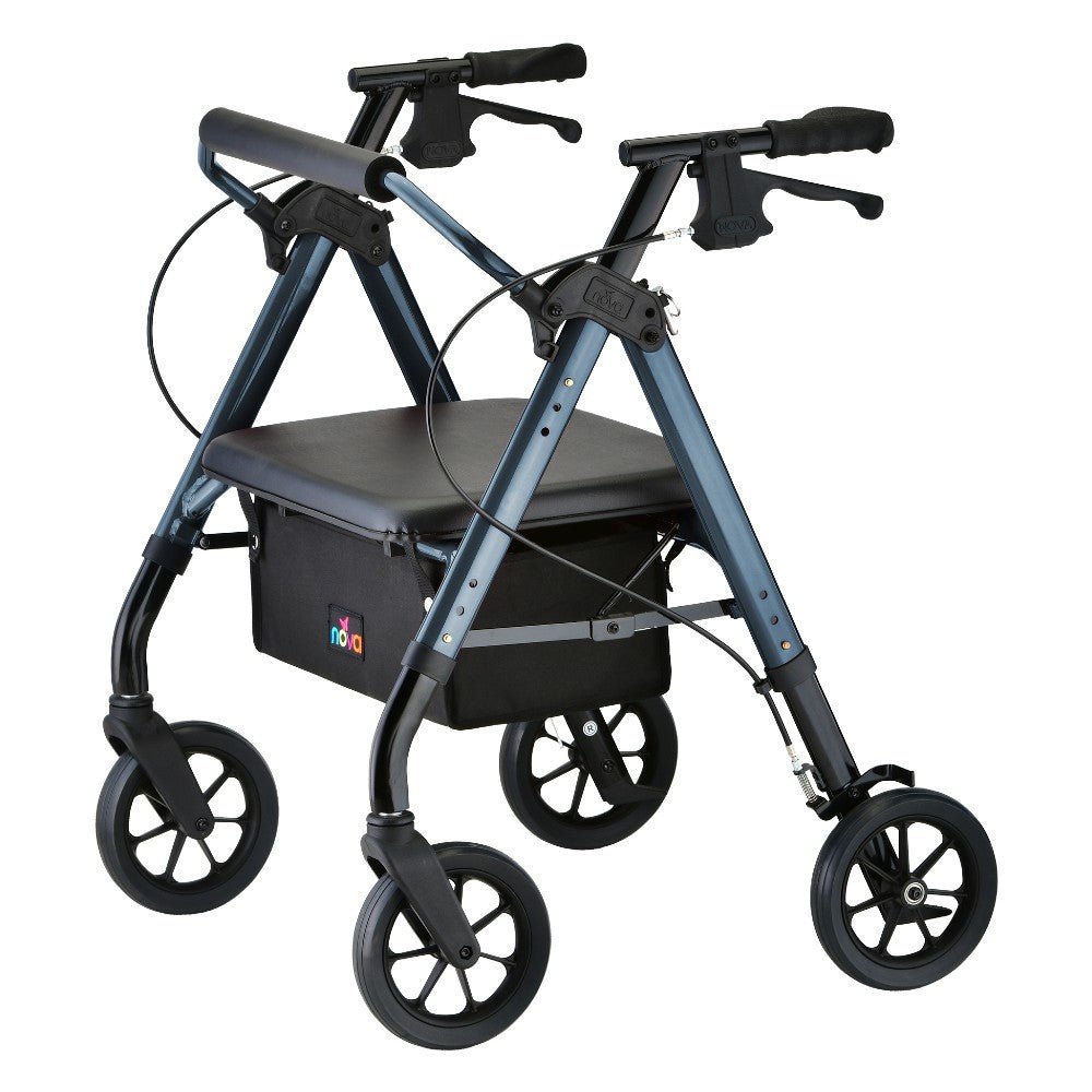 Nova Star Heavy Duty Rollator, 450 lbs. Weight Capacity - American Homecare Direct