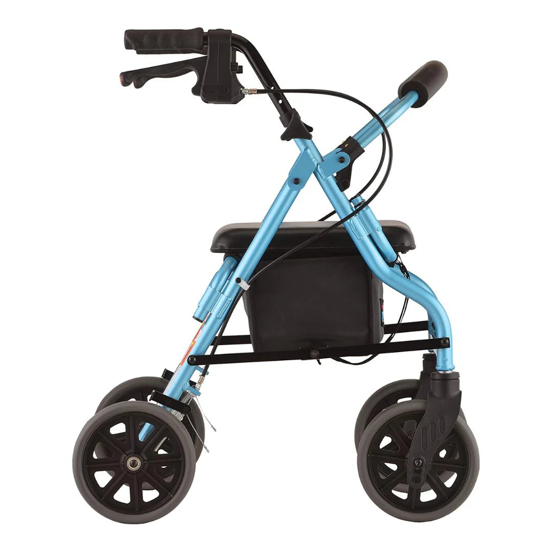 Nova Zoom Rollator Walker with 18" Seat Height - American Homecare Direct