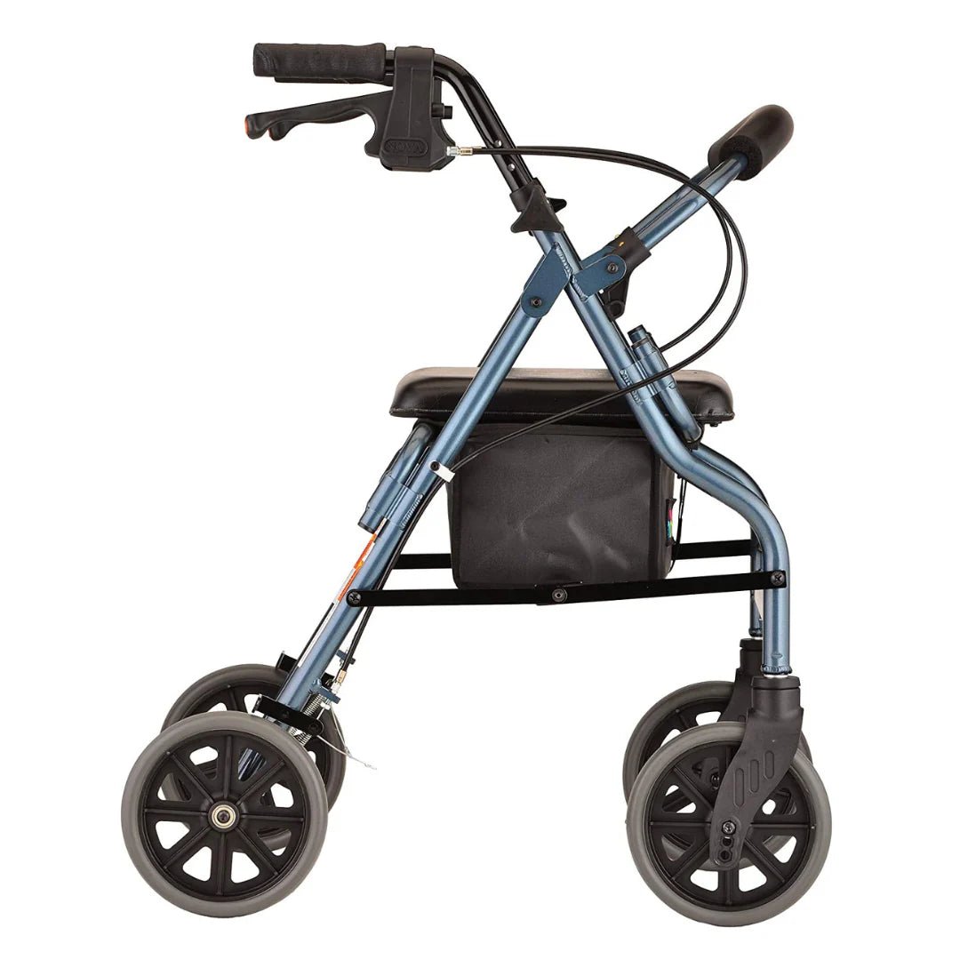 Nova Zoom Rollator Walker with 18" Seat Height - American Homecare Direct