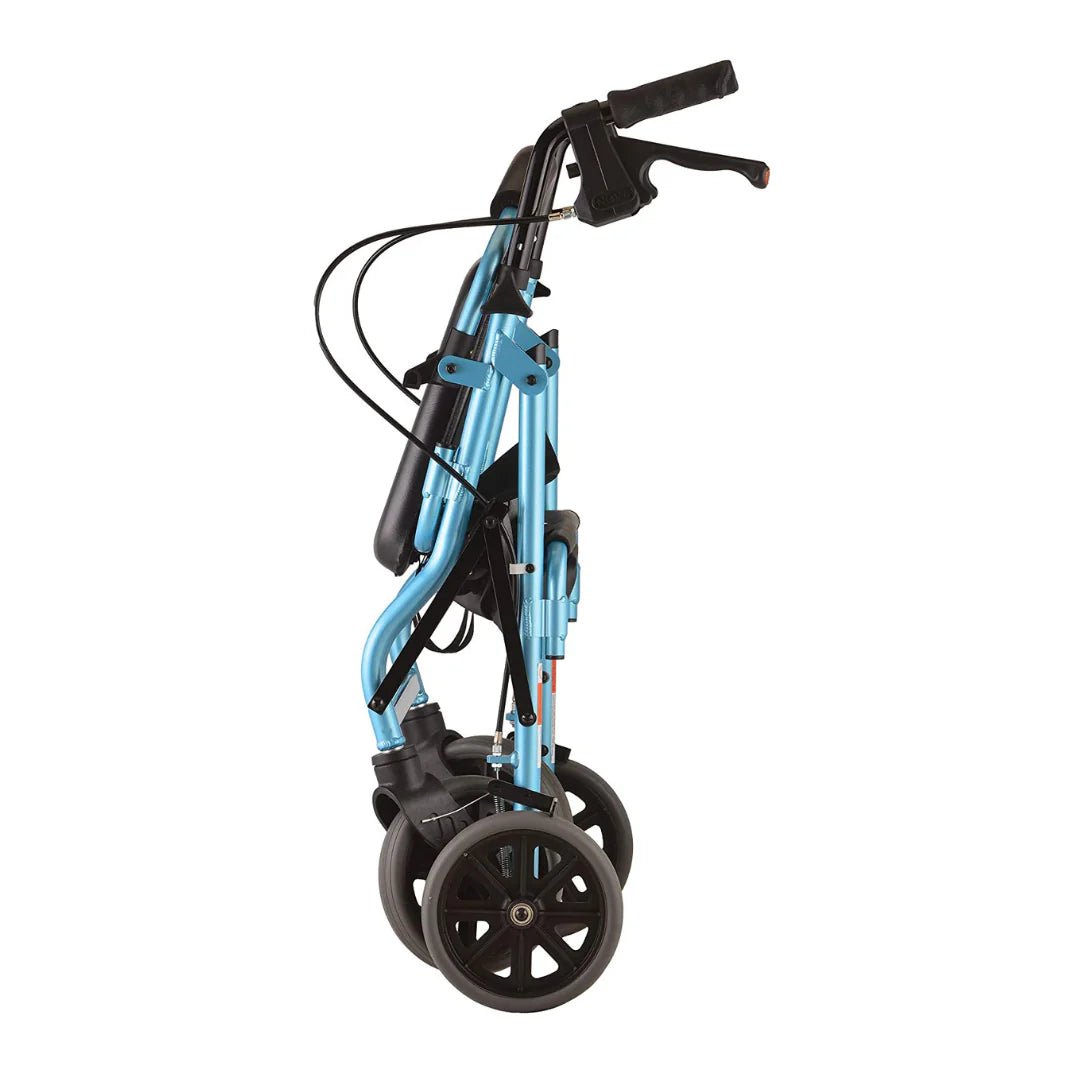 Nova Zoom Rollator Walker with 18" Seat Height - American Homecare Direct