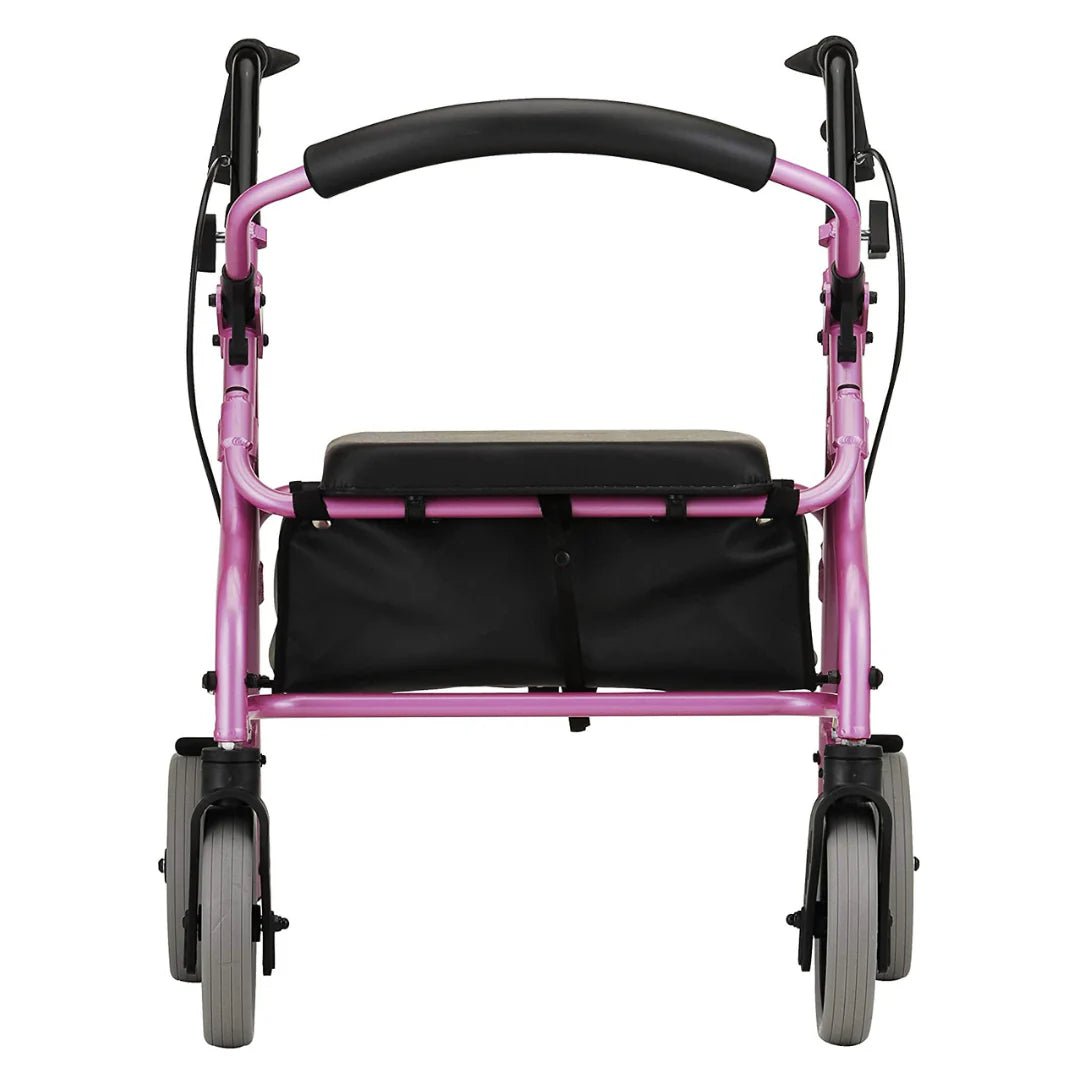 Nova Zoom Rollator Walker with 18" Seat Height - American Homecare Direct