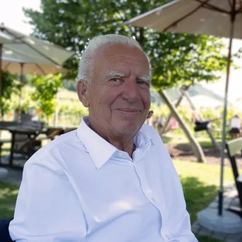 Alfonzo a Happy Customer at a winery