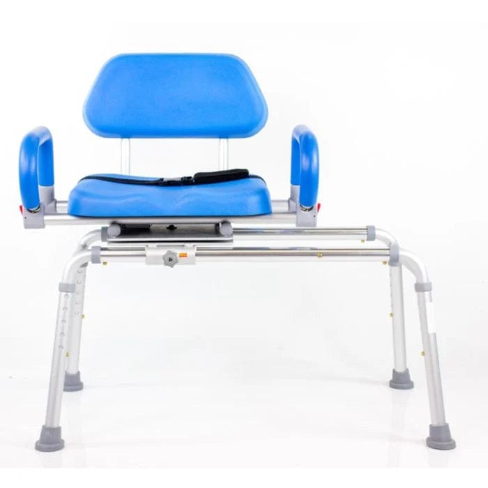 American Homecare Direct  Carousel Sliding Transfer Bench with Swivel Seat