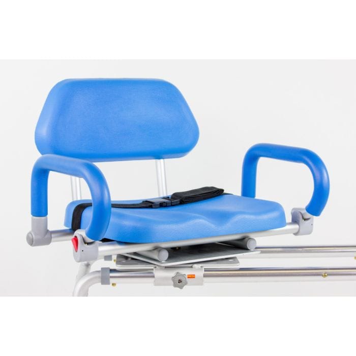 American Homecare Direct  Carousel Sliding Transfer Bench with Swivel Seat