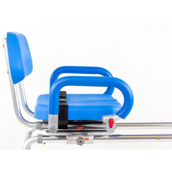 American Homecare Direct  Carousel Sliding Transfer Bench with Swivel Seat