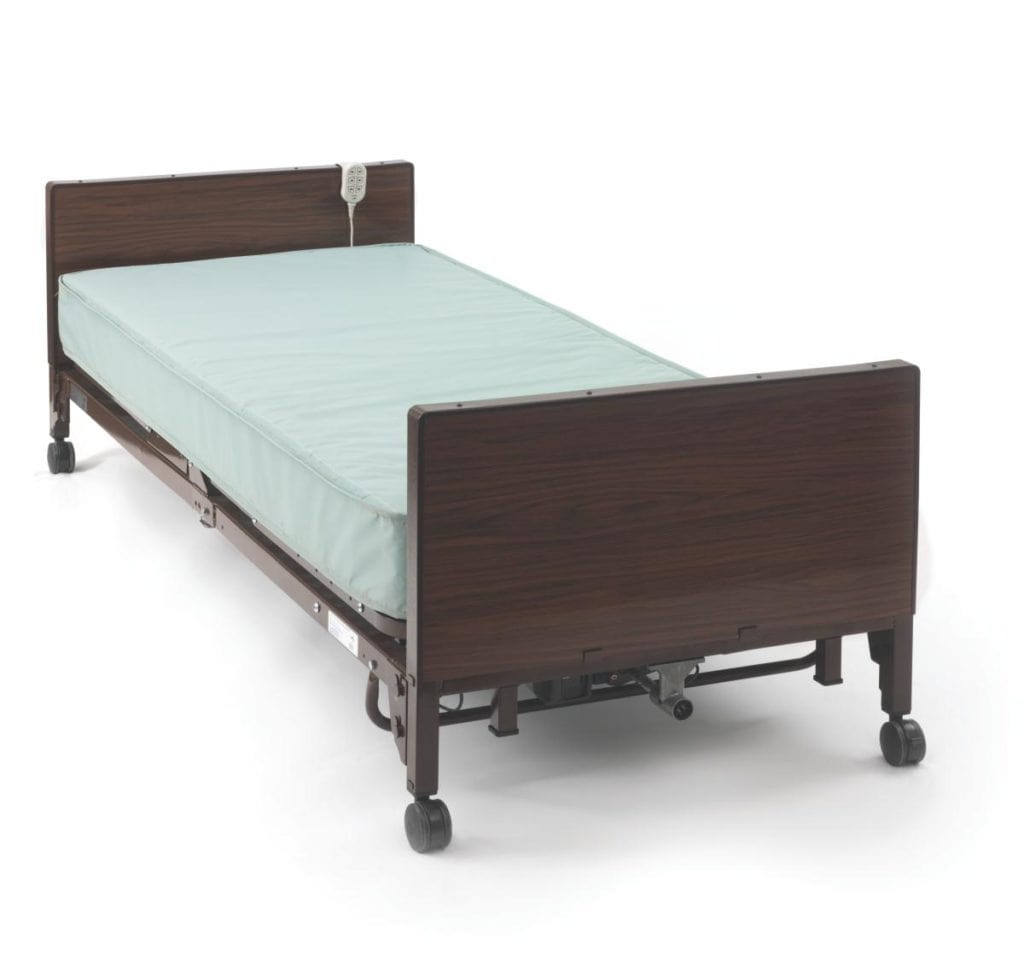 American Homecare Direct  Medline MedLite Low Electric Hospital Bed Set