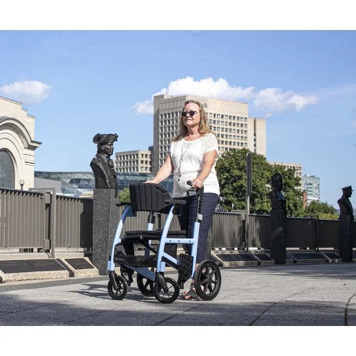 Triumph Prestige All - in - One Rollator and Transport Chair - American Homecare Direct