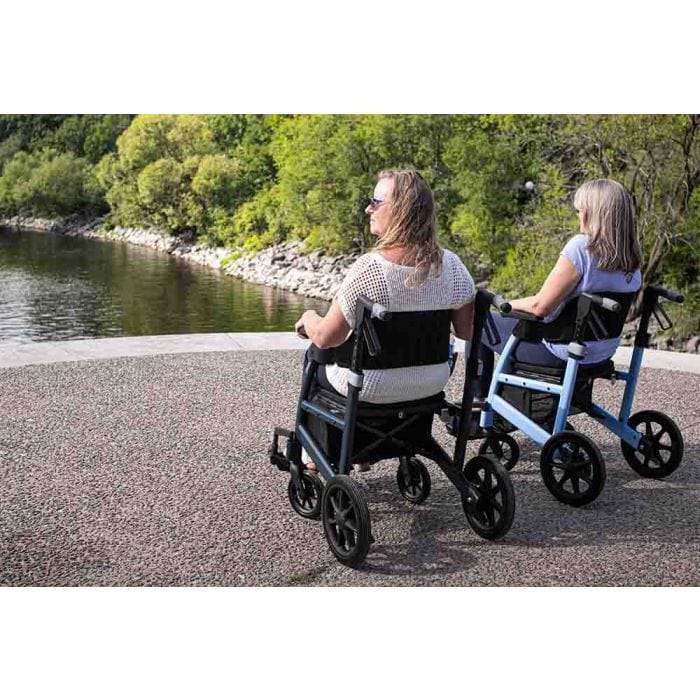 Triumph Prestige All - in - One Rollator and Transport Chair - American Homecare Direct