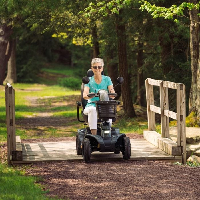 Pride Pursuit 2 4 - Wheel Scooter - American Homecare Direct