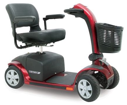 Pride Victory 10 4 - Wheel Scooter (10&quot; tires) - American Homecare Direct