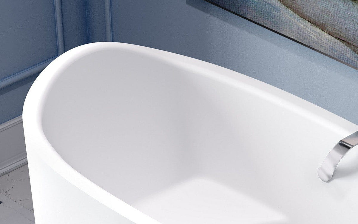 Aquatica Aquatica Baby Boomer 2 Freestanding Solid Surface Walk-In Bathtub