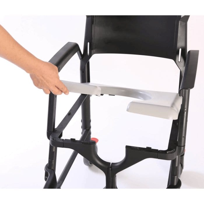 BathMobile Folding Commode &amp; Shower Chair - American Homecare Direct