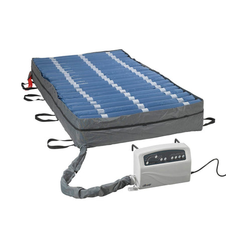 Drive Medical Drive Medical Med-Aire Plus 10″ Bariatric Alternating Pressure and Low Air Loss Mattress System