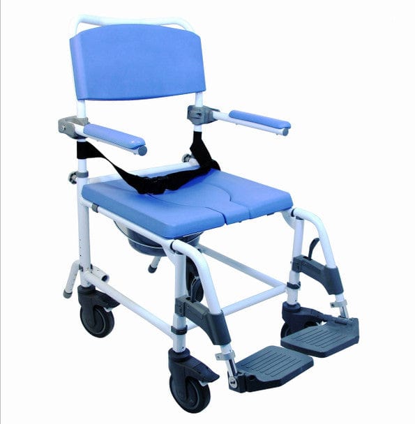 Ezee Life Extra Wide Shower Commode Chair - American Homecare Direct