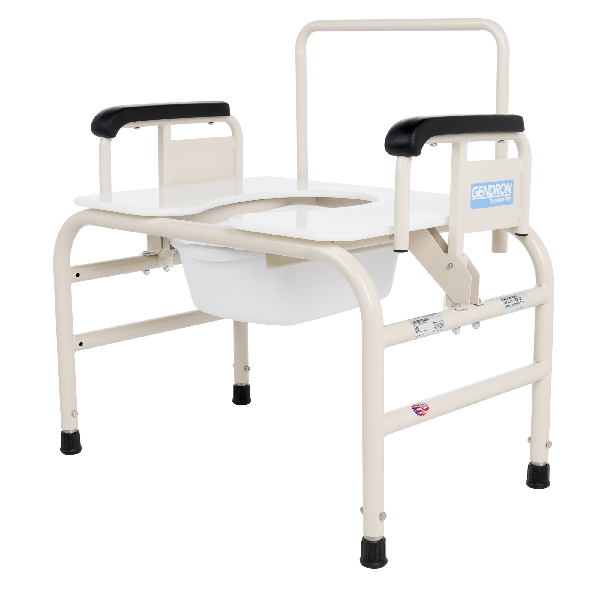 Gendron Bariatric Commode Chair From Graham Field - American Homecare Direct