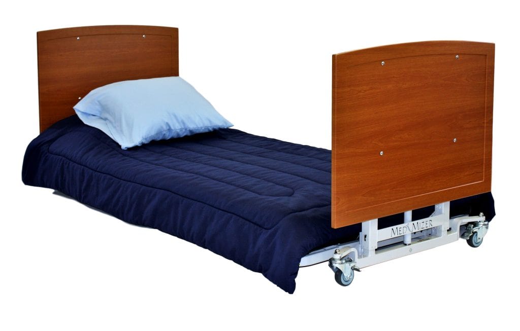 Med - Mizer AllCare Low Hospital Bed - American Homecare Direct