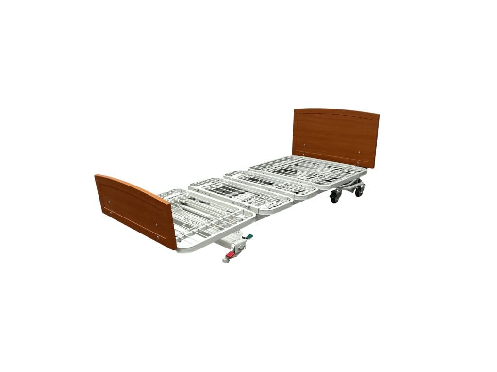 Med-Mizer Hospital Beds Med-Mizer Retract-F Retractabed Expandable Width Hi-Lo Bed Set