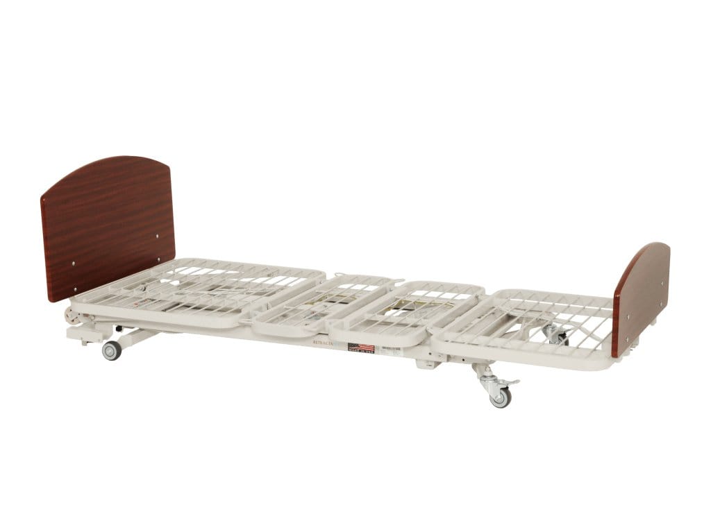 Med-Mizer Hospital Beds Med-Mizer Retract-F Retractabed Expandable Width Hi-Lo Bed Set