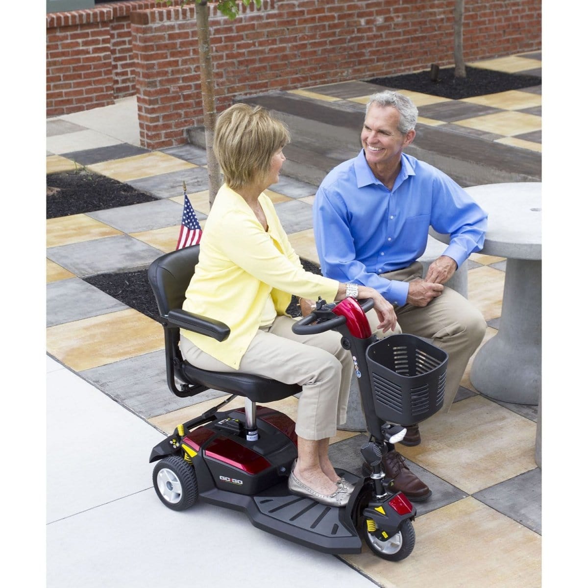 Pride Go - Go LX 3 - Wheel Scooter - American Homecare Direct