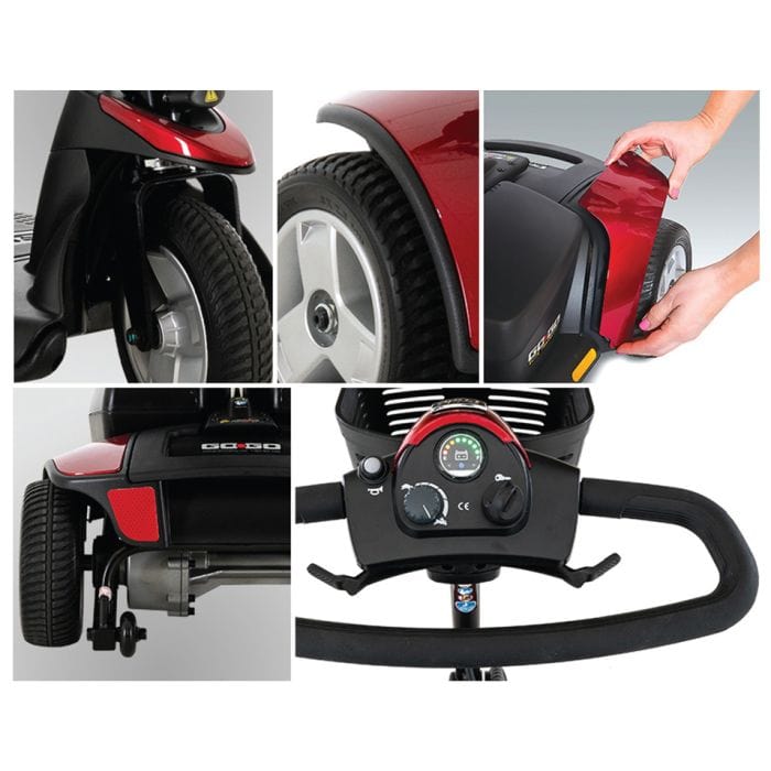 Pride Go - Go Elite Traveller 3 Wheel Scooter - American Homecare Direct