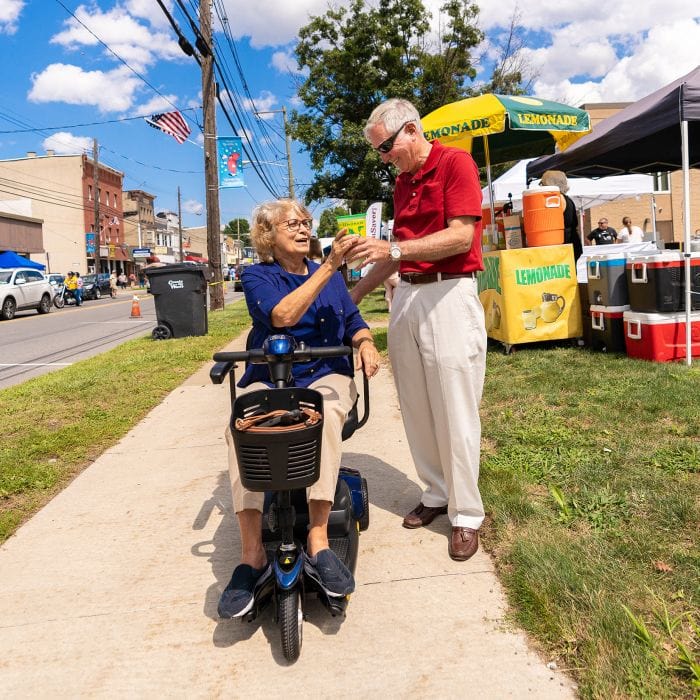 Pride Go - Go Elite Traveller 3 Wheel Scooter - American Homecare Direct