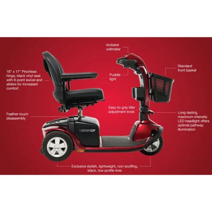 Pride Mobility Pride Victory 10.2 3-Wheel Scooter