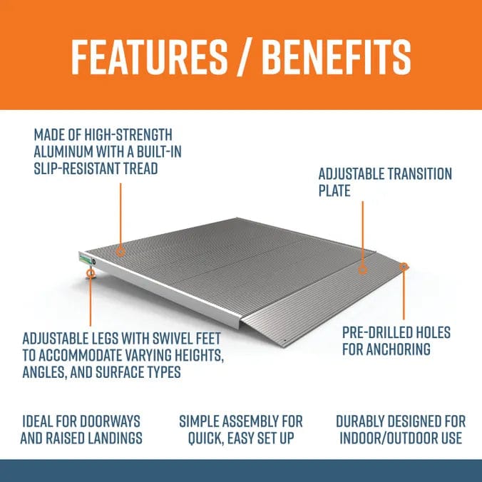 TRANSITIONS Angled Entry Ramp - American Homecare Direct