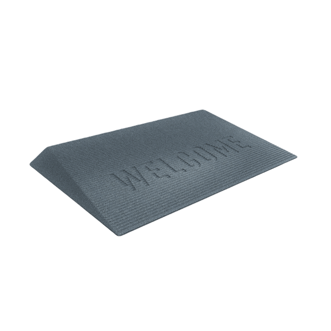 TRANSITIONS Rubber Angled &quot;WELCOME&quot; Entry Mat - American Homecare Direct