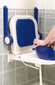 Wall Mount Shower Seat With Arms - American Homecare Direct